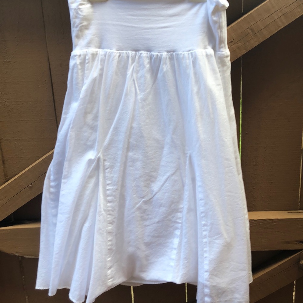 White midi skirt/ hardly worn